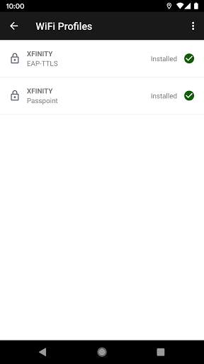 Xfinity WiFi Hotspots скриншот 7