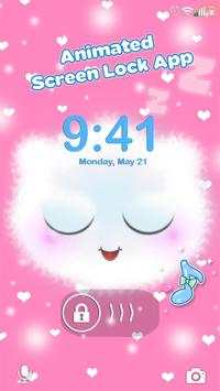 Layar Kunci Fluffy 😍 Bola Berbulu Pengunci Layar screenshot 7