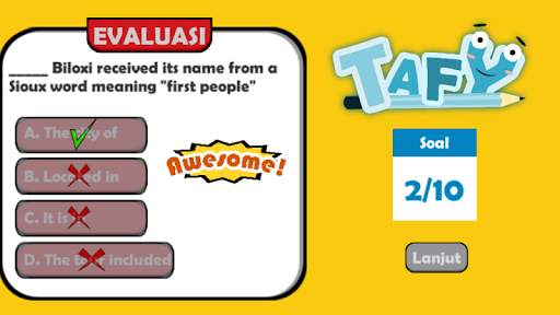 TOEFL Application For Youngster (TAFY) скриншот 2