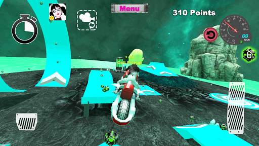 Bike Future Race Alien World by Kaufcom screenshot 6