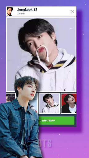 Jungkook BTS Animated Stickers screenshot 1