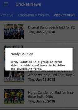 Cricket Buzz 2018 screenshot 6