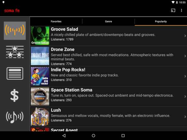 SomaFM Radio Player screenshot 9