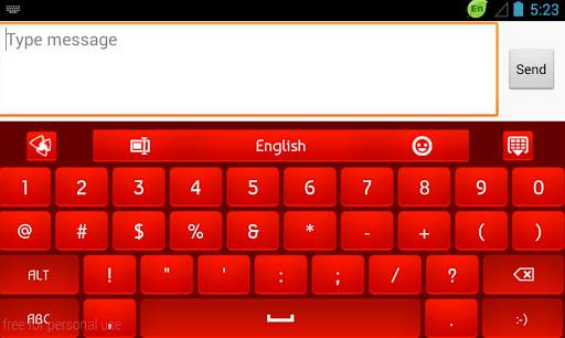 Tastiera rosa rossa 2022 screenshot 5