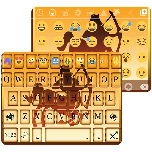 Sagittarius Emoji Keyboard Wallpaper 1.0.4