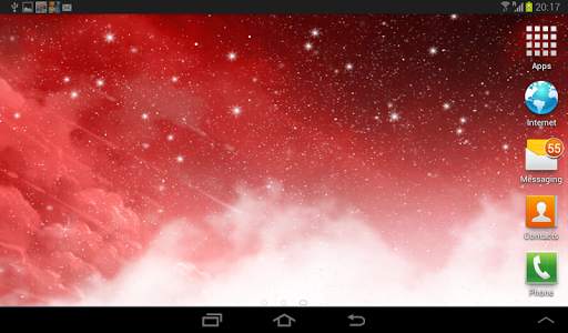 Awesome Sky : Parallax Space live wallpaper screenshot 5