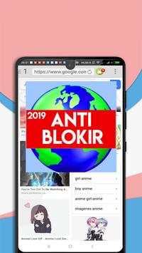 Browser Anti Blokir : Faster Proxy Browser screenshot 1