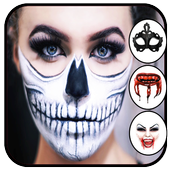 ikon Halloween Makeup Photo Editor