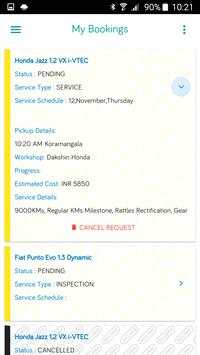 Engene (Vehicle Servicing App) screenshot 8