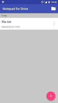 Notepad for Google Drive™ screenshot 1