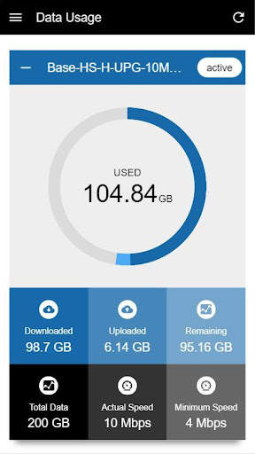 B S N L Broadband Data Usage C screenshot 2