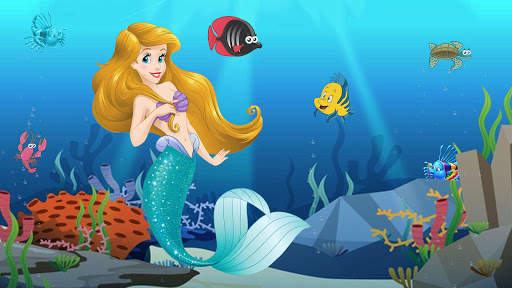 Mermaid simulator 3d game - Mermaid games 2020 screenshot 1