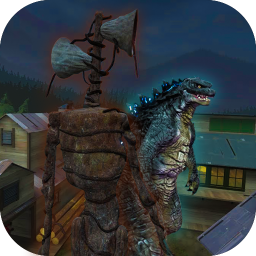 Siren Head vs Godzilla Game icon