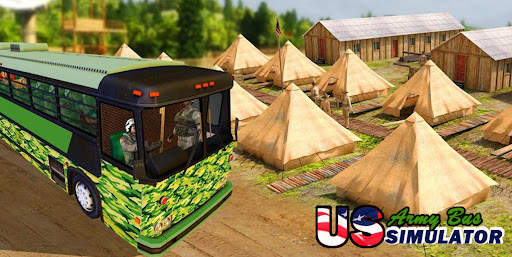 US Army Bus Driver 2021: Military Coach Simulator screenshot 3