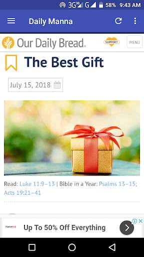 Daily Devotional screenshot 1