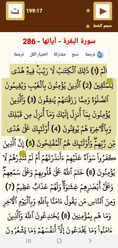القرآن صوت وقراءة بدون نت بصوت الشيخ عبدالودودحنيف screenshot 6