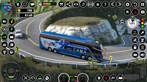 Bus Simulator Night Bus Driver screenshot 4