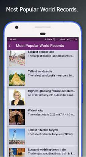 Guinness World Records List App скриншот 3