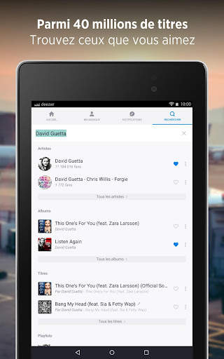 Deezer - Musique & Podcasts screenshot 13