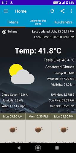 Weather App screenshot 2