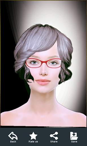 Hairstyle Changer app, virtual makeover women, men screenshot 7