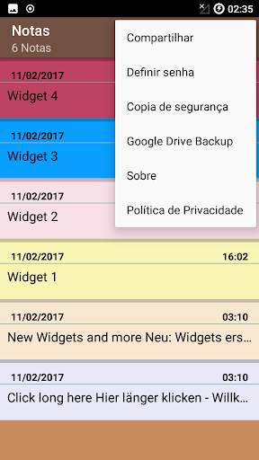 Blocco note screenshot 3