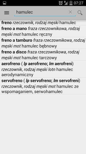 Słownik włoski OFFLINE screenshot 4