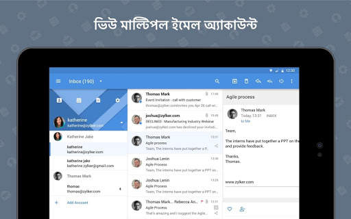 Zoho Mail - Email and Calendar screenshot 9
