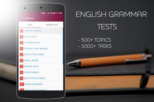 English Grammar Test screenshot 2