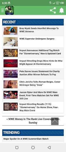 WWE News & WWE Network News screenshot 5