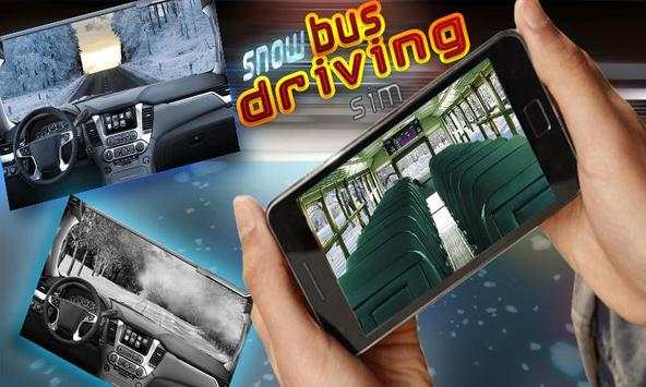 Snow Bus Driving Sim screenshot 4