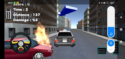 Real Police Car Game Simulator screenshot 1