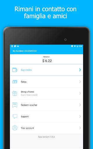 Talk360 - App per chiamate screenshot 12