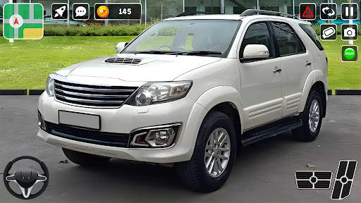 Fortuner Car Game 3D Simulator screenshot 2