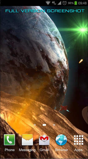 Planetscape 3D Free LWP screenshot 6