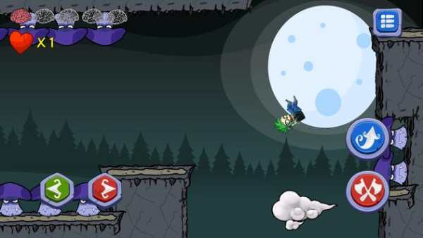 Granny spillz zombie funny swing: platform game screenshot 12