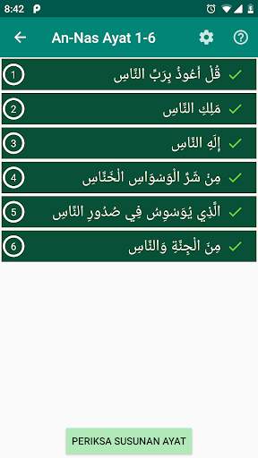 Hafal Quran Susun Ayat - Puzzle Game screenshot 4
