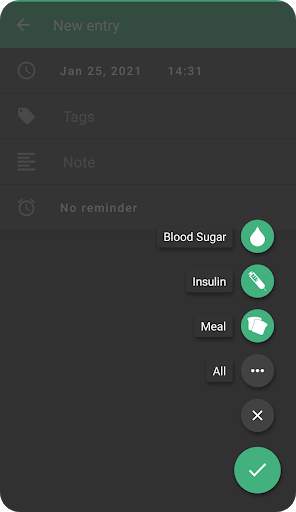 MyDiabetes - Blood Sugar Tracker/monitor app screenshot 3