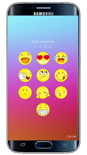 Emoji Keypad Lock Screen screenshot 1