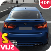 Realistic Bmw SUV  Driving Sim 2019 icon