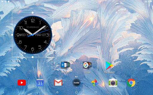 Modern Analog Clock-7 screenshot 7