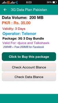 4G Data Plan Pakistan screenshot 5