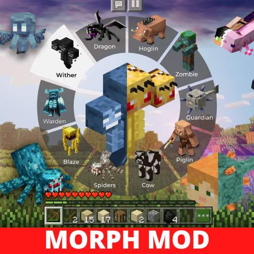 Morph Mod for Minecraft Skin. 4.0