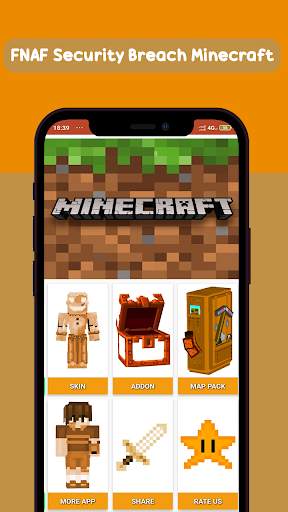 FNAF Security Breach Minecraft screenshot 4