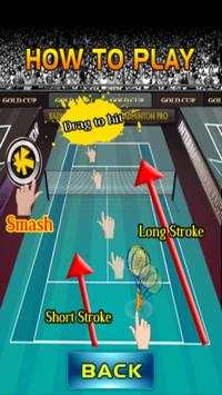 Badminton game screenshot 3