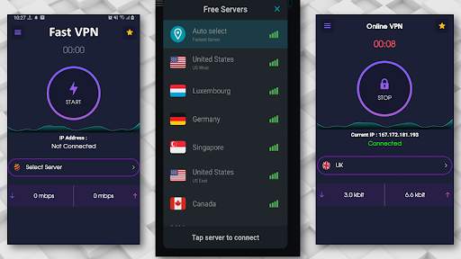 Online VPN - Fast VPN Proxy screenshot 1
