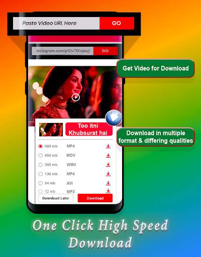 Video Downloader for Facebook Instagram and Twiter screenshot 1