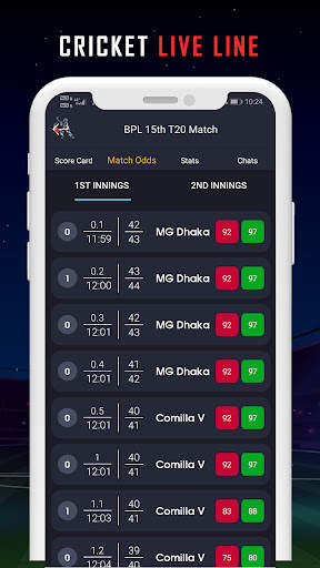 Cricket Live Line - Live score screenshot 4