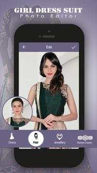 Girl Dress Suit Photo Editor screenshot 2