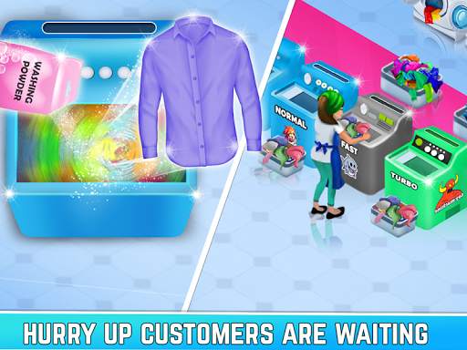 Laundry Shop Washing Game screenshot 4